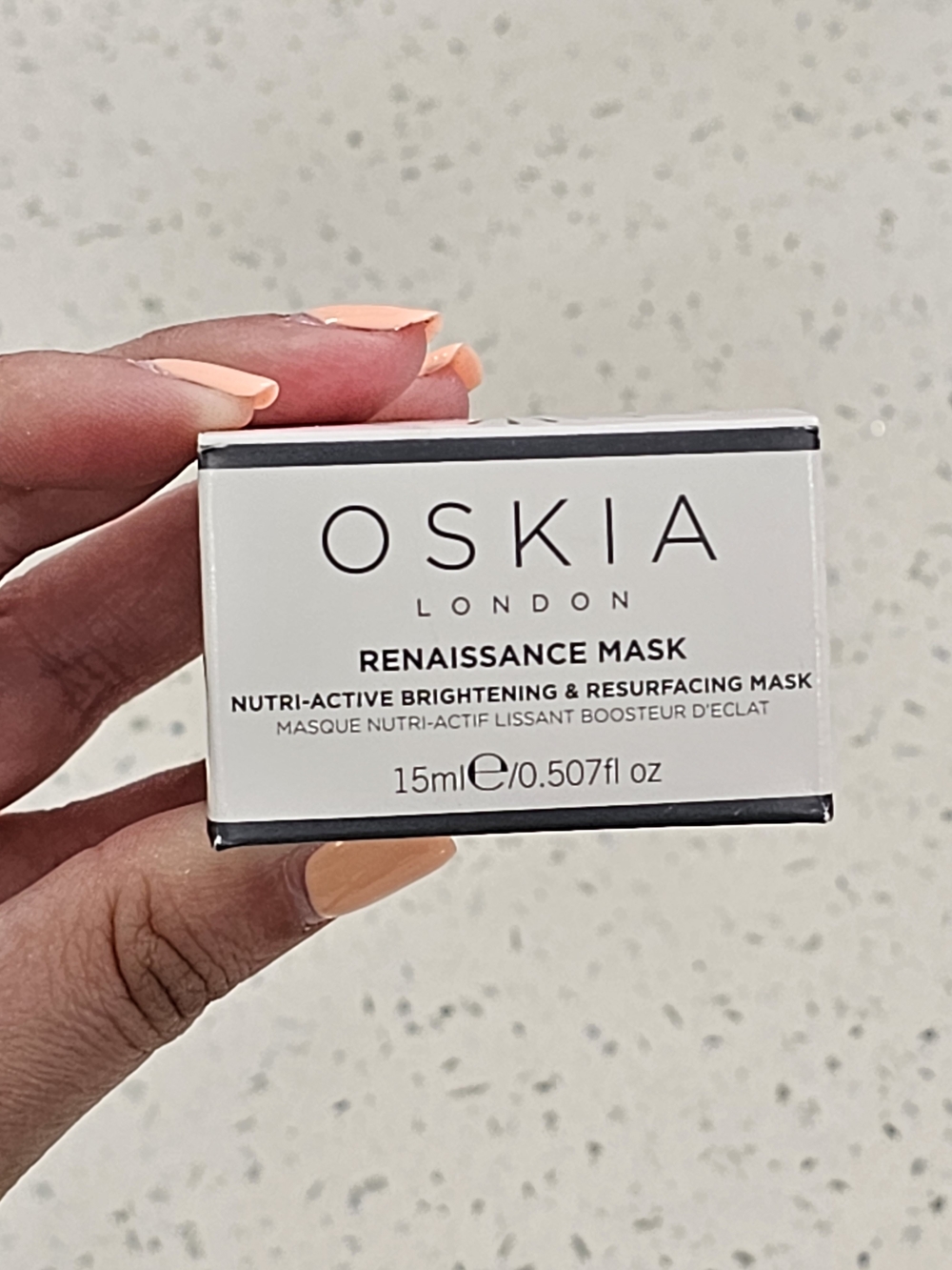 OSKIA Renaissance Mask (Peach) – Brightening & Resurfacing 15ml